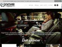 Tablet Screenshot of futurelivery.com